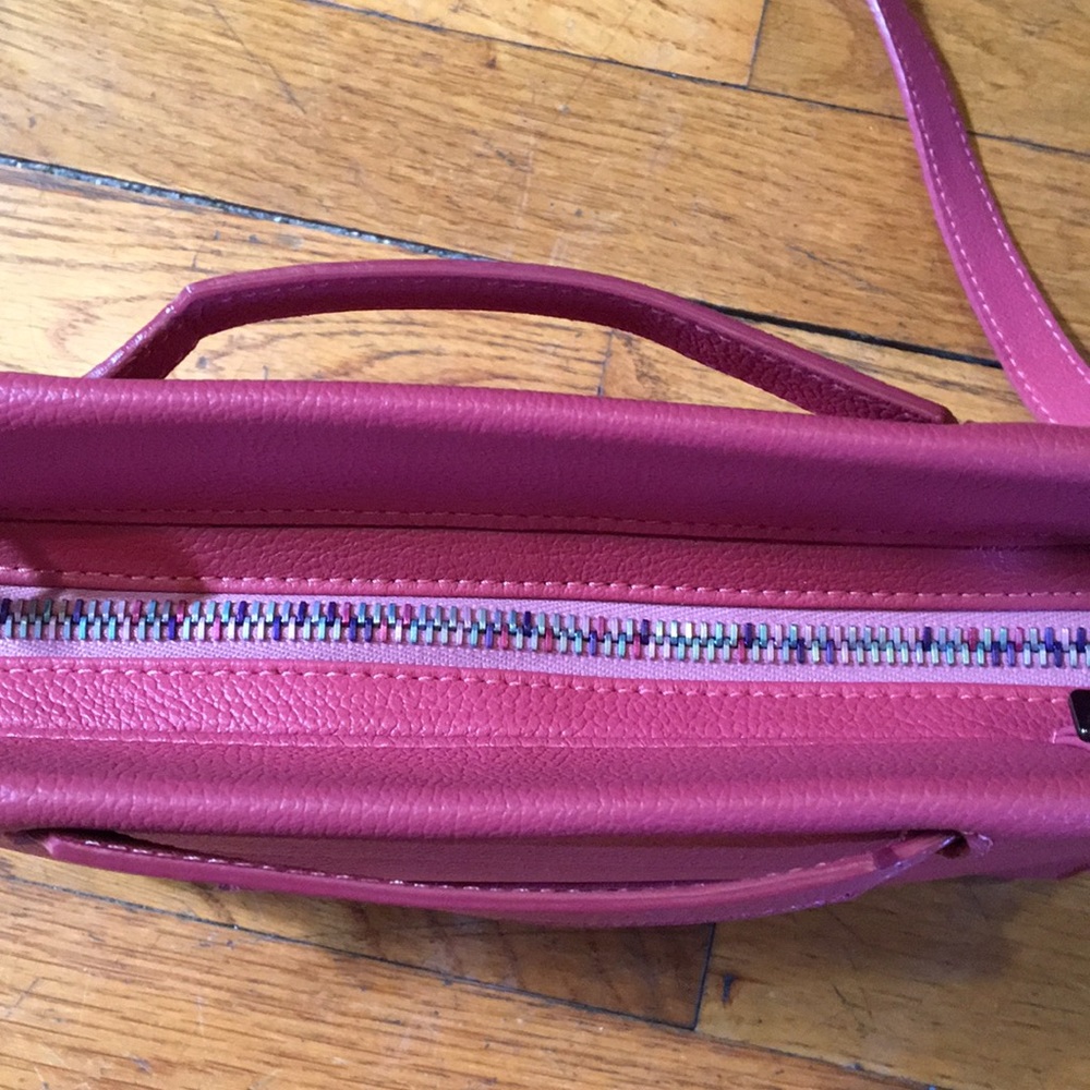 Min & Mon pink purse - vintage look - Picture 2 of 2